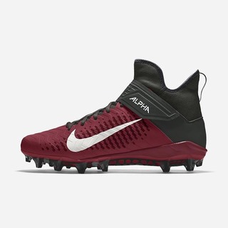 Ghete Fotbal Nike Alpha Menace Pro 2 Mid By You American Barbati Colorati | OXIB-62743